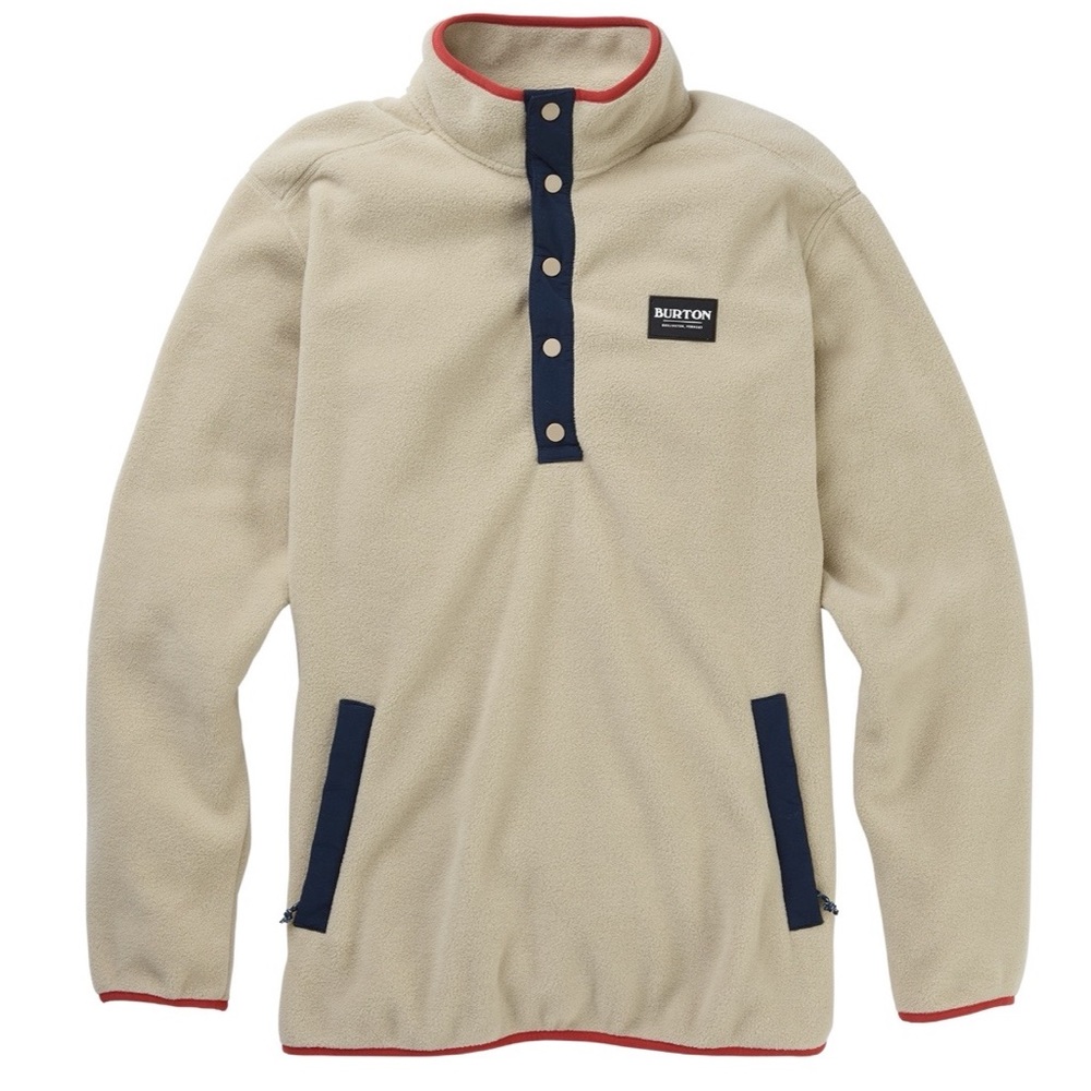 NWOT Men's Burton Hearth Fleece Anorak